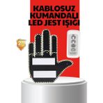 İlk El Grup Ieg™ Uzaktan Kumandalı LED Jest Işığı – 3 Farklı Hareket Modu - 1 m - Renkli