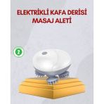 İlk El Grup Kablosuz Kafa ve Vücut Masaj Aleti Taşınabilir Tasarım - 000-Siyah