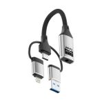 İlk El Grup Lightning Type-C USB To Aux ZR1206 Iegtgrs-34