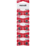 İlk El Grup Maxell LR44 AG13 SR44 A76 1.5V Alkalin Saat Pili 10 Adet - 1 Adet