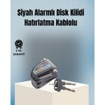 İlk El Grup Motosiklet ve Bisiklet Için 6mm Pinli Alarmlı Disk Kilidi - 1