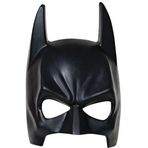 İlk El Grup Siyah Renk Çocuk Boy Arkadan Lastikli Batman Maskesi Yarasa Adam