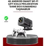 İlk El Grup Taşınabilir Full Hd Projektör - 1 GB Ram, 8 GB Hafıza