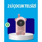 İlk El Grup USB Şarjlı Çocuk Telsizi – Renkli Ekran Vox Modu Kompakt Tasarım Ieg - 1