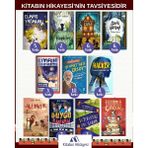 İlk Genç Timaş 4-5-6. Sınıf- Ali Nazik, Duygu Bankası, Internetsiz Bir Sabah, Büyümek Istemeyen Çocuk Ahşap Evin Esrarı, Gizeml-I Öğretmen, Keyifler Kebap GAZETESI(11KİTAP)