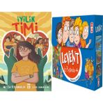 İlk Genç Timaş Iyilik Timi (Metin Özdamarlar) ve Levent Iz Peşinde 4 Set - (5 Kitap)