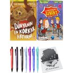 İlk Okuma Kitaplarım 2 Levent 10 Kitap ve Dünyanın En Korkak Hayvanı 2li Set
