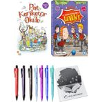 İlk Okuma Kitaplarım 2 Levent 10 Kitap ve Pat Karikatür Okulu 2li Set
