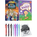 İlk Okuma Kitaplarım Gezgin Kedi Mırnav 10 Kitap ve Ali Kuşçu Sönmeyen Bilim Güneşi 2li Set