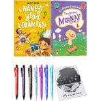 İlk Okuma Kitaplarım Gezgin Kedi Mırnav 10 Kitap ve Naneyi Yedik Lokantası 2li Set