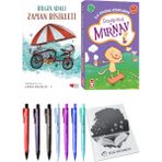 İlk Okuma Kitaplarım Gezgin Kedi Mırnav 10 Kitap ve Zaman Bisikleti 1 2li Set
