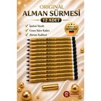 İlkbenaldim 12’li Alman Sürmesi Siyah Göz Kalemi Orijinal Made in Germany Çoklu Paket