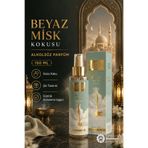 İlkbenaldim Babalar Günü Hediyesi Beyaz Misk Kokusu Alkolsüz Parfüm 150 ml.