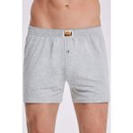 İlke İç Giyim Düz Havlu Bel Erkek Boxer 3 Adet - 2XL - Gri