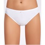 İlke İç Giyim Fiyonklu Beyaz Kadın Bikini Külot