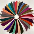 İlkim 20 Adet Flamlı Pamuklu Hediyelik Eşarp Karışık Renk - 100 x 100 cm