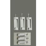 İlkim 75Mm Beyaz Pvc Pencere Menteşesi Seti (3 Adet)