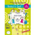 İlkokul 1. Sınıf Yazı Defteri Standart Dik Çizgili Büyük - Dik Temel Harflerle