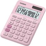 Ilkokul MS-20UC-PK 12 Hane Açık Pembe Masa Üstü Hesap Makinesi - Açık Mavi