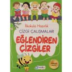 İlkokula Hazırlık Çizgi Çalışmaları Eğlendiren Çizgiler - Veysel Murat Erçoklu