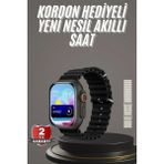 İlkyaz Fashion 2025 Model Akıllı Saat Çift Kordon Ios ve Android Arama Cevaplama Sesli Asistan - 35 - 48 mm - 1 - Çok Renkli