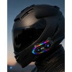 İlkyaz Fashion 6. Bluetooth 5.3 Kask Içi Intercom Kulaklık Ipx6 Suya Dayanıklı Tasarım - Kırmızı