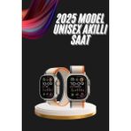 İlkyaz Fashion Akıllı Saat Kol Saati Android ve Ios Uyumlu Nabız Ölçer Sesli Asistan - 35 - 48 mm - 1 - Çok Renkli
