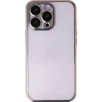 İlkyaz Fashion Apple Iphone 14 Pro Max Kılıf Razer Lensli Silikon - Gold - Çok Renkli