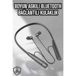 İlkyaz Fashion Boyun Bantlı Bluetooth Kulaklık Yüksek Ses Kaliteli 100 Saat Kulaklık ILKYZHB-RS3455