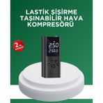 İlkyaz Fashion Dijital Lastik Pompası Çok Amaçlı Taşınabilir Kompresör ILKYZHB-RS3455 - 1