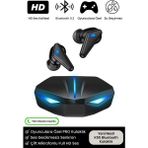 İlkyaz Fashion K55 Tws Pro Oyuncu Kulaklığı 3D Stereo Ses Extra Bass Işıklı Mikrofonlu Bluetooth Kablosuz Kul - Renkli - 1