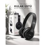 İlkyaz Fashion Kulak Üstü Tf Kart ve Aux Destekli Ergonomik Bluetooth Kulaklık ILKYZHB-RS3455 - 1