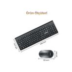 İlkyaz Fashion Multimedya Q Klavye ve Mouse Seti - Renkli