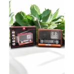 İlkyaz Fashion Nostaljik Görünümlü USB Girişli Bluetooth Bağlantılı Radyo - 1