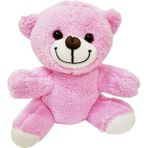 İlkyaz Fashion Pembe Peluş Oyuncak Ayıcık - Renkli