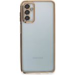 İlkyaz Fashion Samsung Galaxy M23 Kılıf Razer Lensli Silikon - Gold - 1 - Çok Renkli
