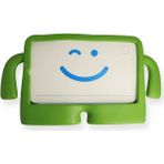İlkyaz Fashion Samsung Galaxy T510 Tab A 10.1 Kılıf Karakter Tablet Silikon - Yeşil - Renkli