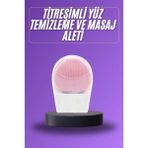 İlkyaz Fashion Titreşimli Yüz Masaj Aleti Titreşimli Makyaj Temizleme Cihazı - Renkli