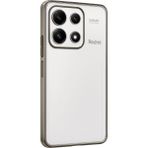 İlkyaz Fashion Xiaomi Poco X6 Pro Kılıf Razer Lensli Silikon - Gold - 1 - Çok Renkli