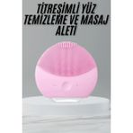 İlkyaz Fashion Yüz Makyaj Temizleme Cihazı Yüz Masaj Aleti Cilt Bakım Aleti - Çok Renkli