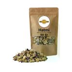 İLMİ ŞİFA Hatmi (Hatmi Çiçeği – Gülhatmi) Doğal Kurutma Yeni Mahsül Bitki Çayı 50 Gr