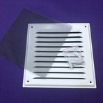 İloz Aluminyum 200x200 mm Beyaz Kapak