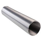 İloz Aluminyum Çap 100 mm 2,5 m Flex Boru