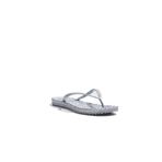 ILSE JACOBSEN HORNBÆK Bayan Cheerful01 parmak arası terlik Gümüş Size: 40 EU