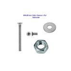 İlta Life M4X30 mm Vida+Somun+Pul Matkap Uçlu Yhb Vida Set 20 Adet