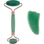İlterus Aventurin Face Roller ve Aventurin Melek Kanadı Gua Sha Set