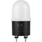 İLX Rgb İkaz Lambası - Ø70 V7K Flaşör Seri 24 Vdc Ses Var 5 Renk