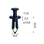 IM Global Oto Klips Tampon Klipsi Oem Gm 11561878 Ford F3Ly14570B Toyota Suzuki 10Lu Paket