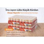 İma Japon Lüks Küçük Kürdan Ahşap Hijyenik Tek Kullanımlık Kürdan 24 Adet