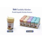 İMA Tuzluklu Kürdan 1 Adet | Pratik Kapaklı Kürdan Kutusu